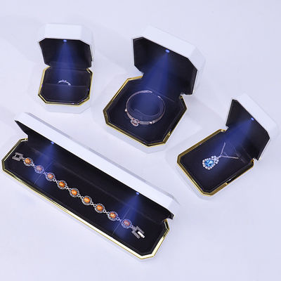 주문 사용자 지정 로고 가벼운 보석 선물 상자 팔찌 귀걸이 Pendant 벨벳 목걸이 반지 핸드메이드 재료 online manufacture