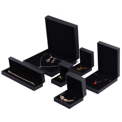 OEM 곡물 텍스처 Noble Luxury PU 가죽 보석 상자 케이스 저장 포장
