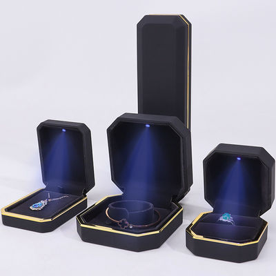 팔찌 귀걸이 Pendant 목걸이 반지용 플라스틱 벨벳 보석 포장 상자