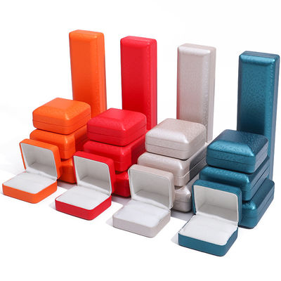 주문 한홍 사용자 지정 로고 장신구 패키지 팔찌 목걸이 반지 PU 가죽 벨벳 online manufacture