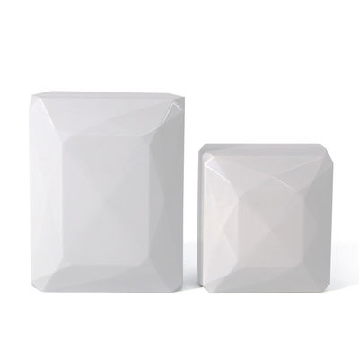 주문 한홍 럭셔리 링 박스 커스텀 로고 PU 플라스틱 흰색 보석 보관 상자 LED 조명 online manufacture
