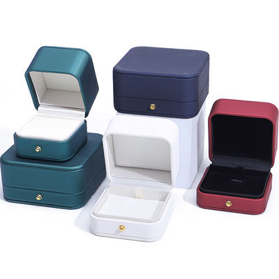 주문 최신 디자인 보석 포장 상자 사용자 지정 로고 귀걸이 반지와 목걸이 online manufacture
