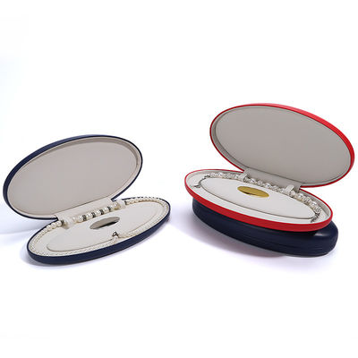 고리 및 목걸이 팔찌 보관용 사용자 지정 로고 보석 포장 상자 Hanhong PU 가죽