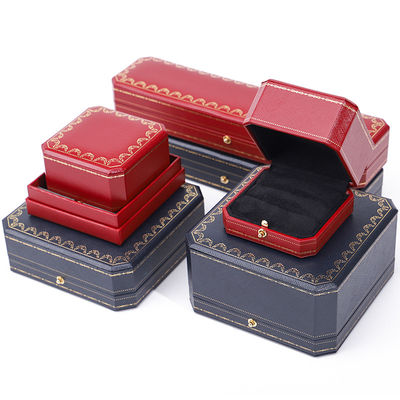 주문 직사각형 12*12*4.5cm 관습 보석 포장 상자 팔찌 귀걸이 목걸이 반지 online manufacture