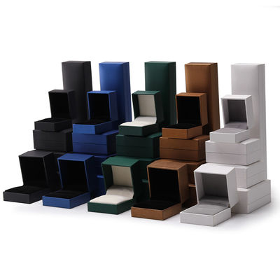 주문 9*9*3.5cm 사용자 지정 로고 보석 귀걸이 목걸이 및 반지 패키지 상자 사용자 지정 online manufacture
