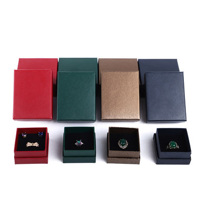 주문 OEM 트와일 체크 카드보드 보석 선물 상자 팔찌 목걸이 포장 online manufacture