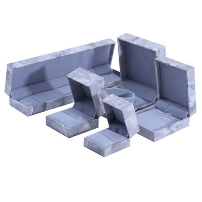 핸드메이드 에코 카드보드 플립 대리석 보석 상자 사용자 정의 할 수 있는 보석 상자