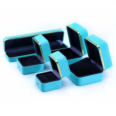 주문 등급 직사각형 PU 가죽 보석 팔찌 목걸이 시계 반지 포장 상자 online manufacture