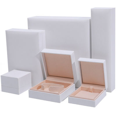 주문 9x9x4cm 보석 화이트 페이퍼 박스 팔찌 귀걸이 목걸이 반지 포장