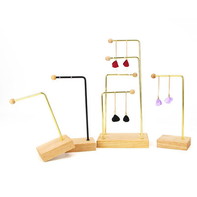 주문 휴대용 L 모양의 금속 계류 디스플레이 장신구 럭셔리 쇼 전시장 online manufacture