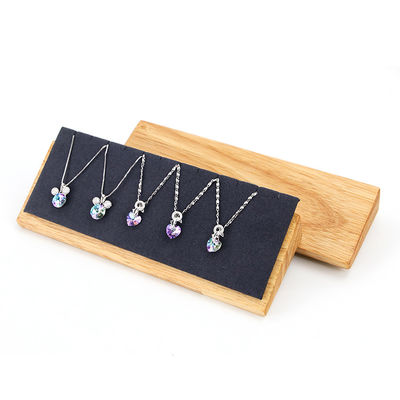 주문 목재 다세포 Pendant 디스플레이 플레이트 목걸이 보석 전시 트레이 online manufacture