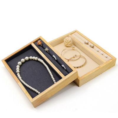 주문 고형 목재 다기능 보석 디스플레이 홀더 트레이 반지 Pendant 귀 스탠 online manufacture