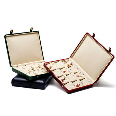 주문 덩굴 곡물 가죽 보석 상자 포장 보관 케이스 귀 스터드 Pendant online manufacture
