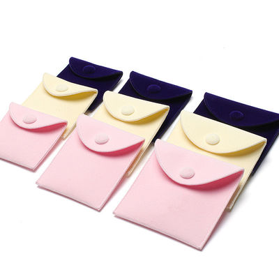 주문 소박한 미니 벨벳 보석 보관 가방 귀 스터드 반지 팔찌 online manufacture