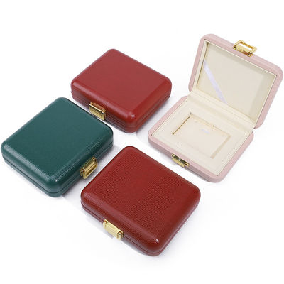 주문 플라팅 효과 고품질 PU 가죽 보석 보관 케이스 링 귀 스터드 online manufacture
