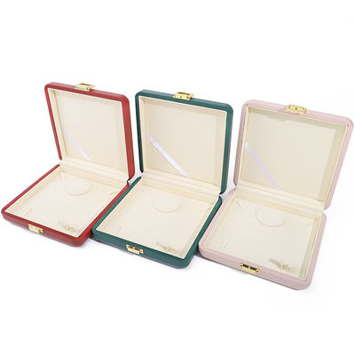 주문 넓은 공간 다기능 PU 가죽 보석 조직 상자 Buckle 닫기 online manufacture