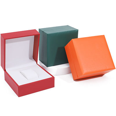 주문 부드럽고 먼지 저항성 PU 가죽 시계 포장 상자 online manufacture
