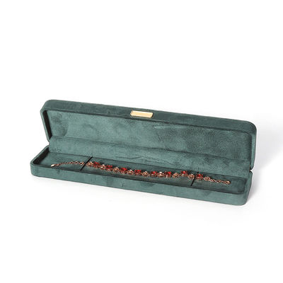 팔각형 군청색 벨벳 보석함 맞춤형 플립 보석함 골든 패치 포함