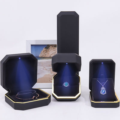 팔찌 귀걸이 Pendant 목걸이 반지용 플라스틱 벨벳 보석 포장 상자